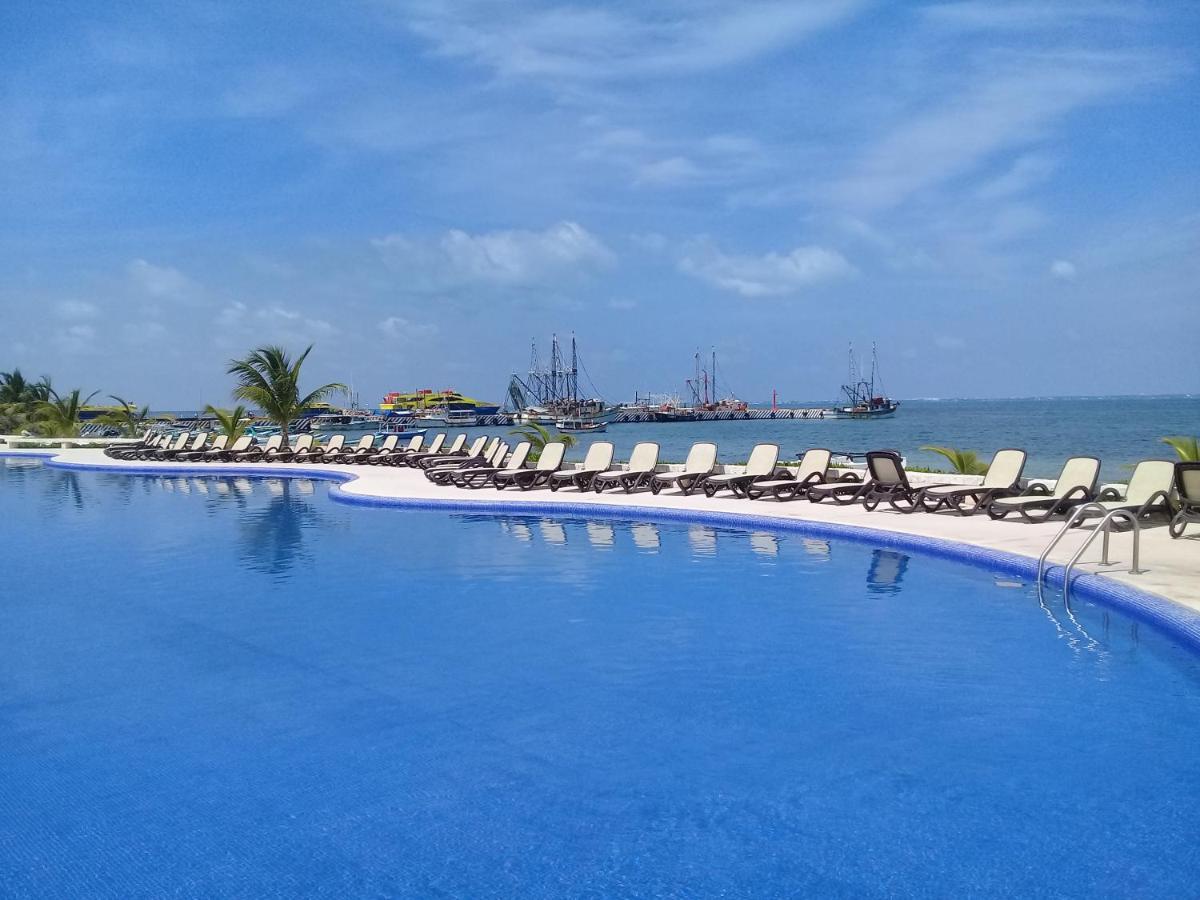 Апартаменты Swim The Caribbean & Work With A View Канкун Экстерьер фото